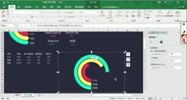 Excel实战：打造高质量商务图表，视频培训课程