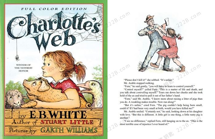 《E.B.White Classic Story Collection》儿童经典三部曲文学阅读PDF+MP3 百度云网盘下载