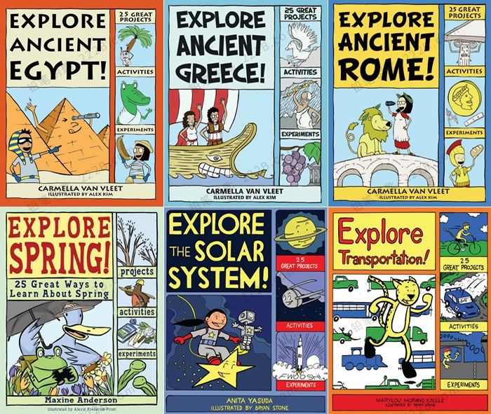 《Explore Your World series》六册探索你的世界系列英文阅读PDF 百度云网盘下载