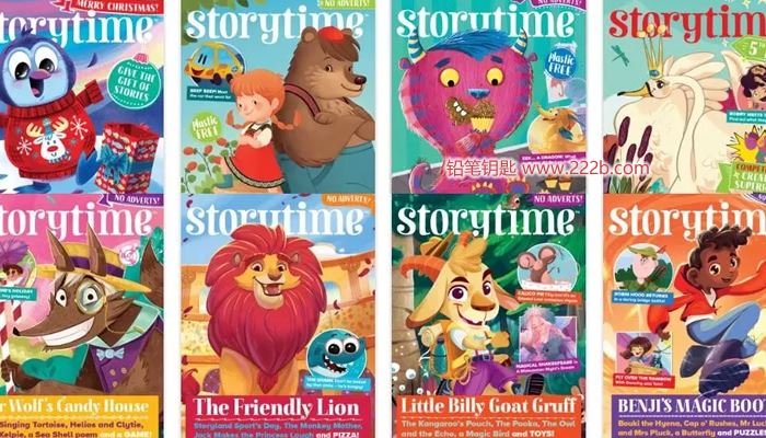 《Storytime儿童故事54期英文杂志资源》2015年-2020年PDF 百度云网盘下载