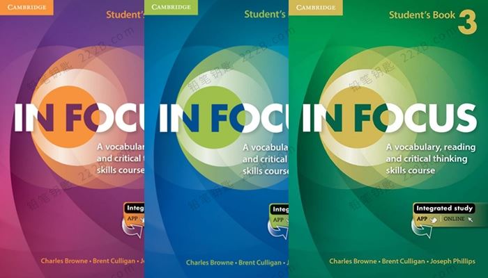 《IN FOCUS_1-3级》剑桥英语学习工具书PDF+MP3 百度云网盘下载