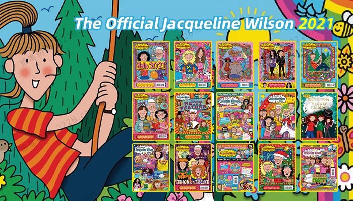 《The Official Jacqueline Wilson》15册插画英文绘本杂志2021年PDF 百度云网盘下载