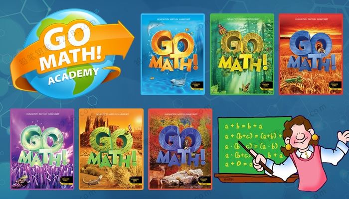 《Go Math》德州小学数学教材GK-G6学生教师用书+练习册PDF 百度云网盘下载