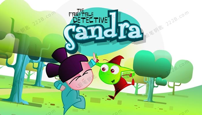 《桑德拉童话侦探Sandra the Fairytale Detective》第一季全52集英文版动画视频 百度云网盘下载