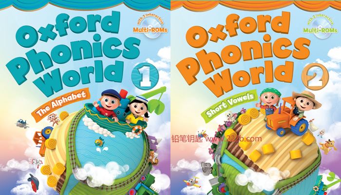 《Oxford Phonics World牛津拼读世界1-5册》高清PDF音频视频 百度云网盘下载